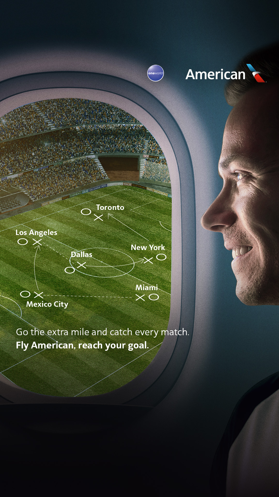 American Airlines Facebook ad