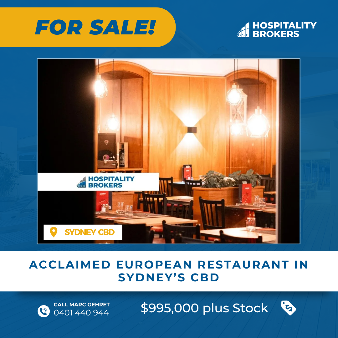 GSE Hospitality Facebook ad: Looking for your dream hospitality business around Sydney…