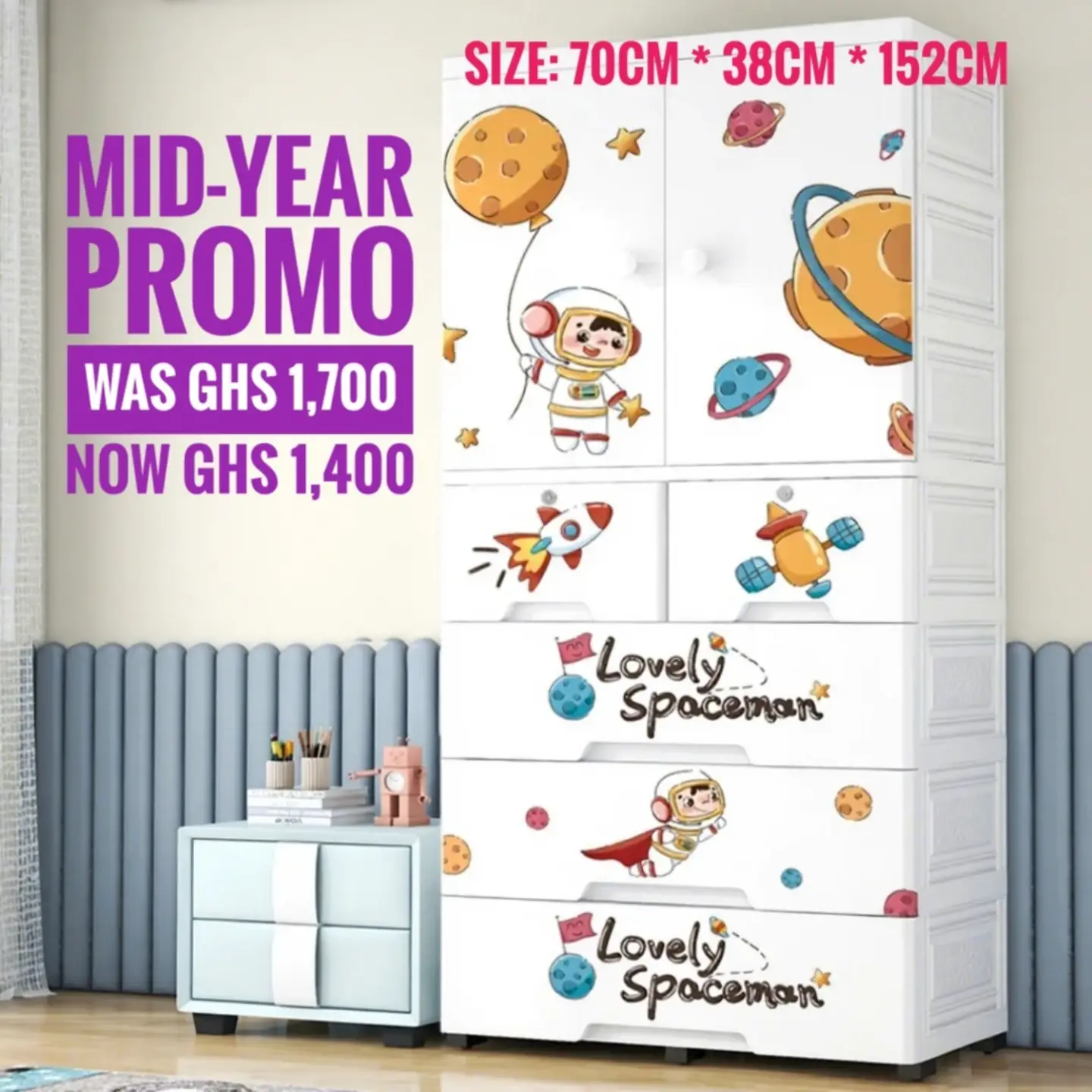 5-Star Kids & Toys Facebook ad: MID-YEAR PROMO! MID-YEAR PROMO!
