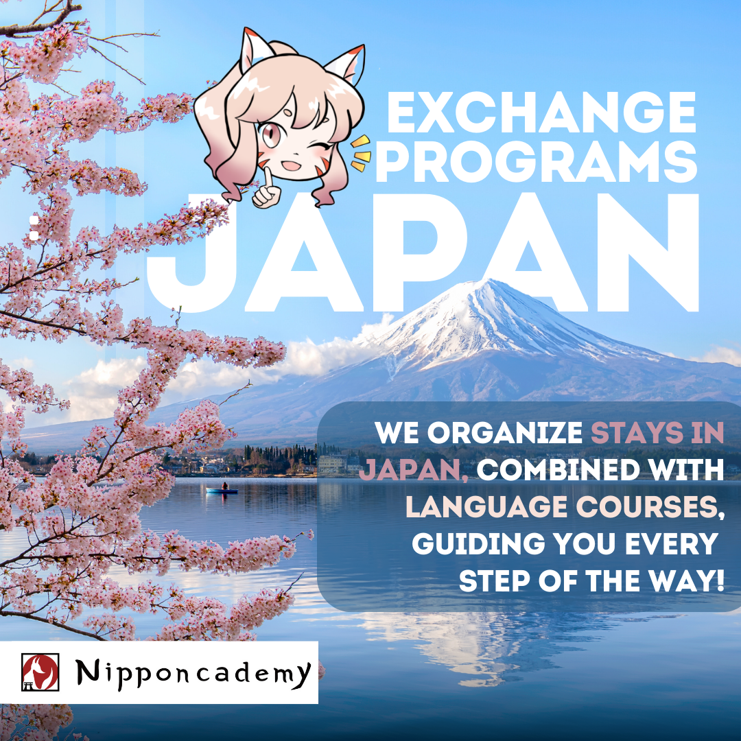 Nipponcademy Facebook ad: Learn Japanese right in Japan!