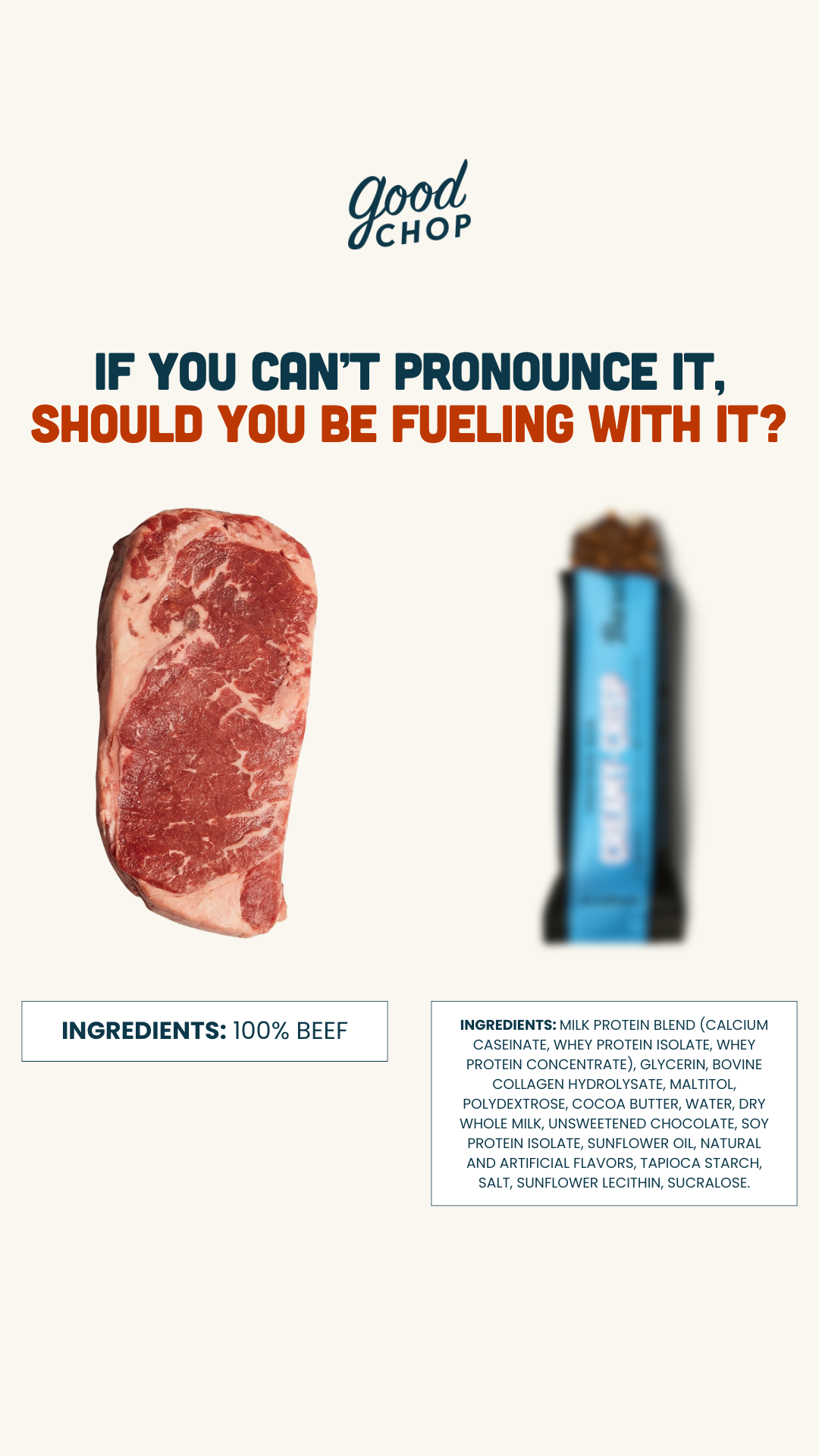 GoodChop Facebook ad