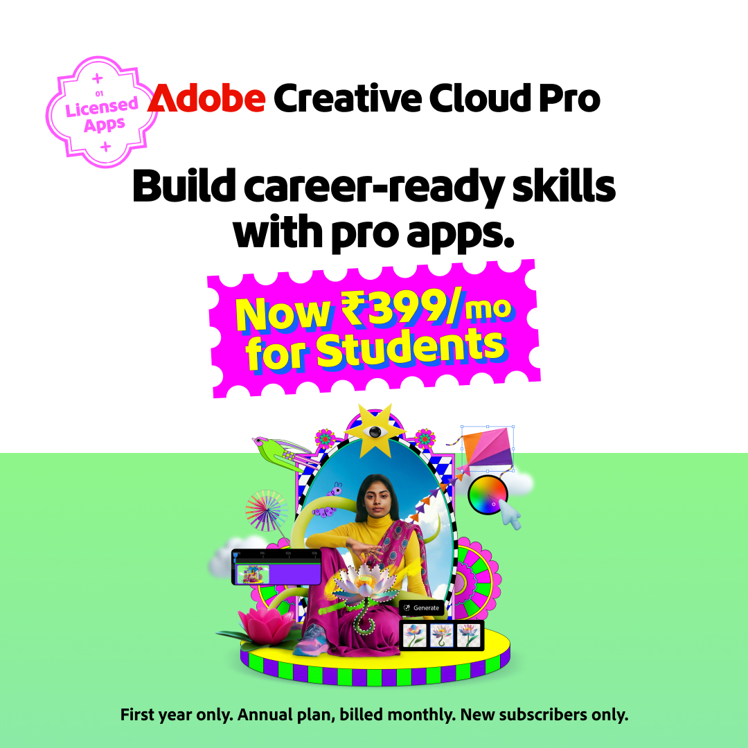 Adobe Creative Cloud Facebook ad