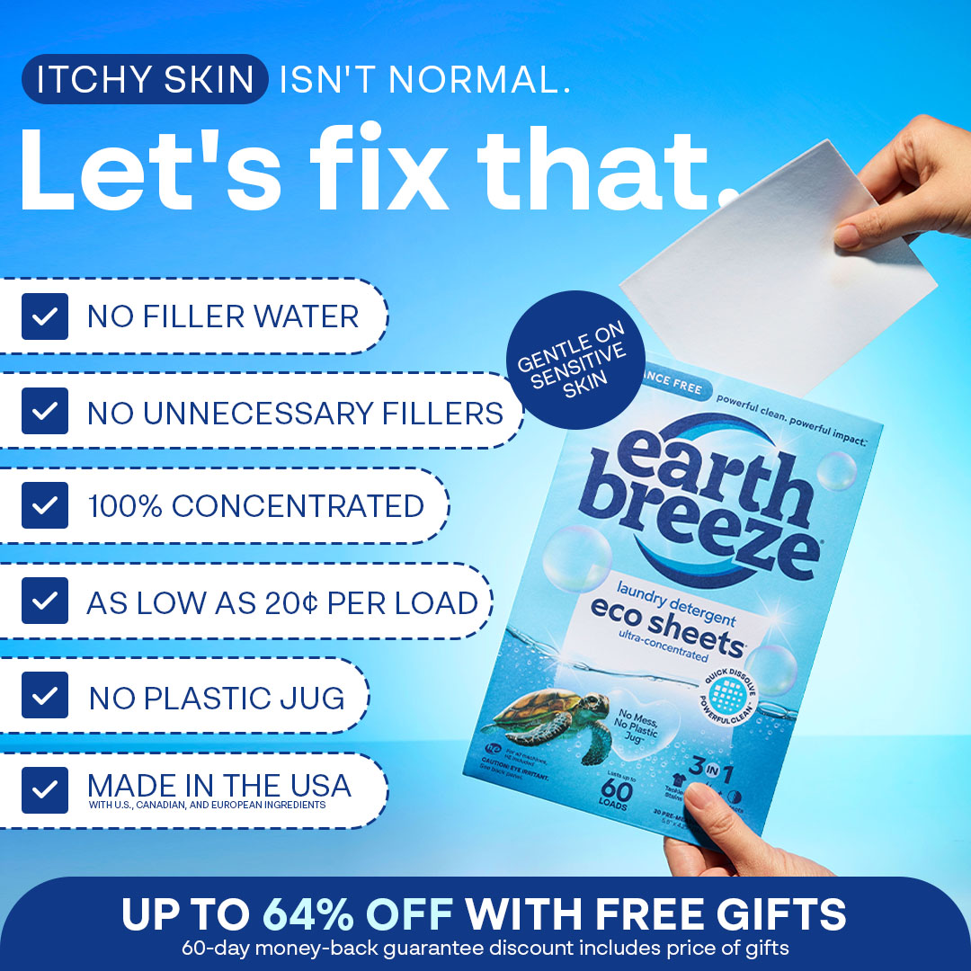 Earth Breeze Facebook ad