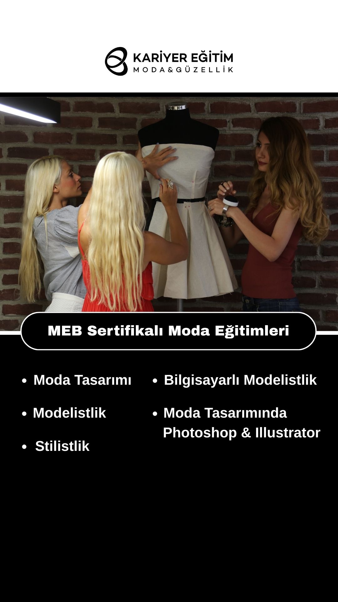 Kariyer Eğitim I Moda ve Güzellik Akademisi Facebook ad from Feb 26, 2026