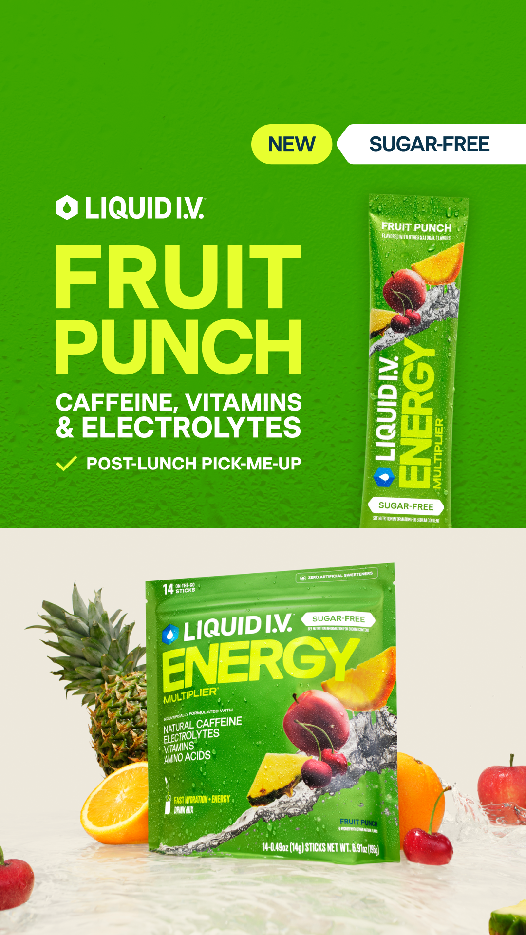 Liquid I.V. Facebook ad