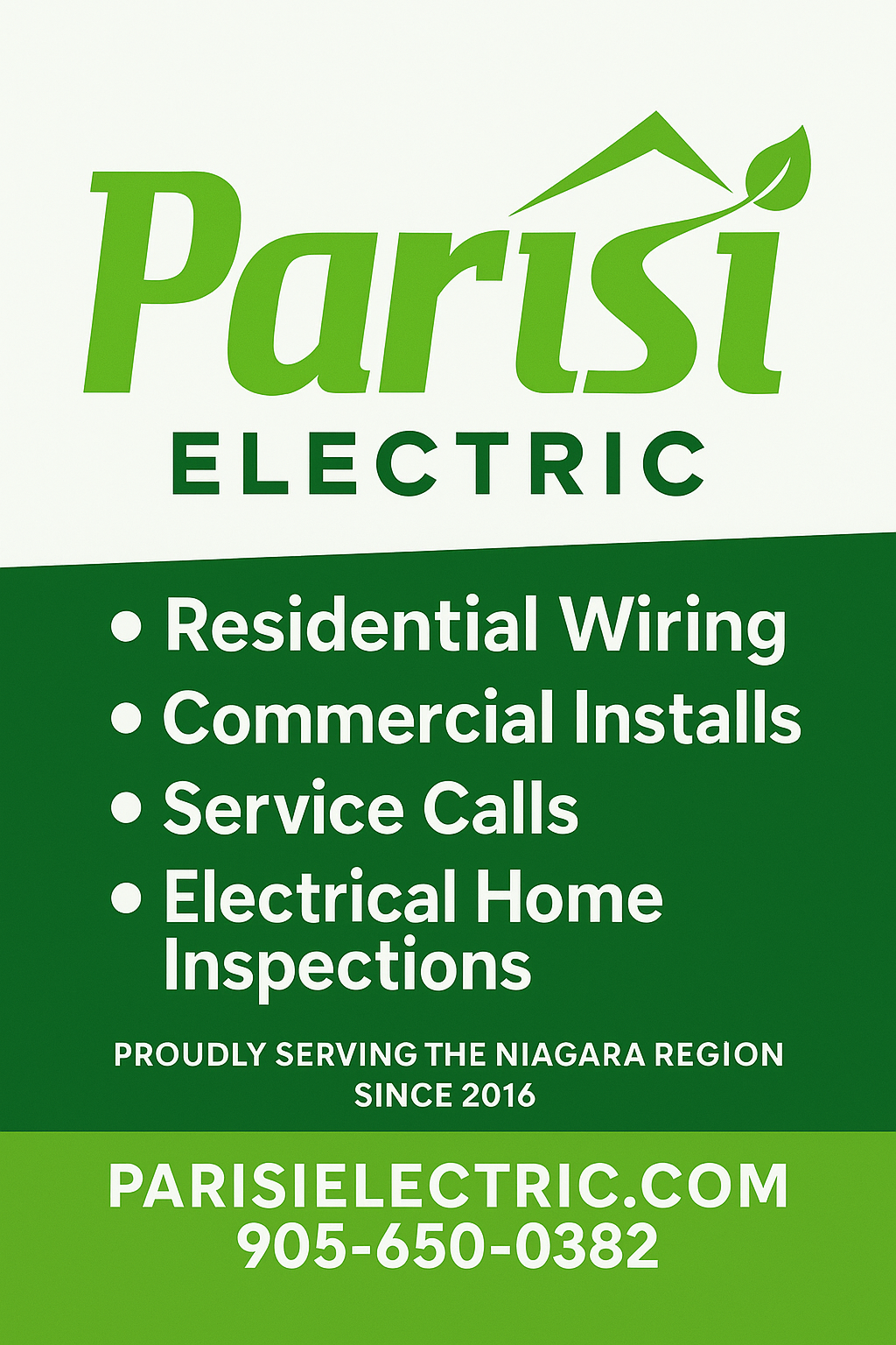 Parisi Electric Inc. Facebook ad: Niagara homeowners, this is what we find every…