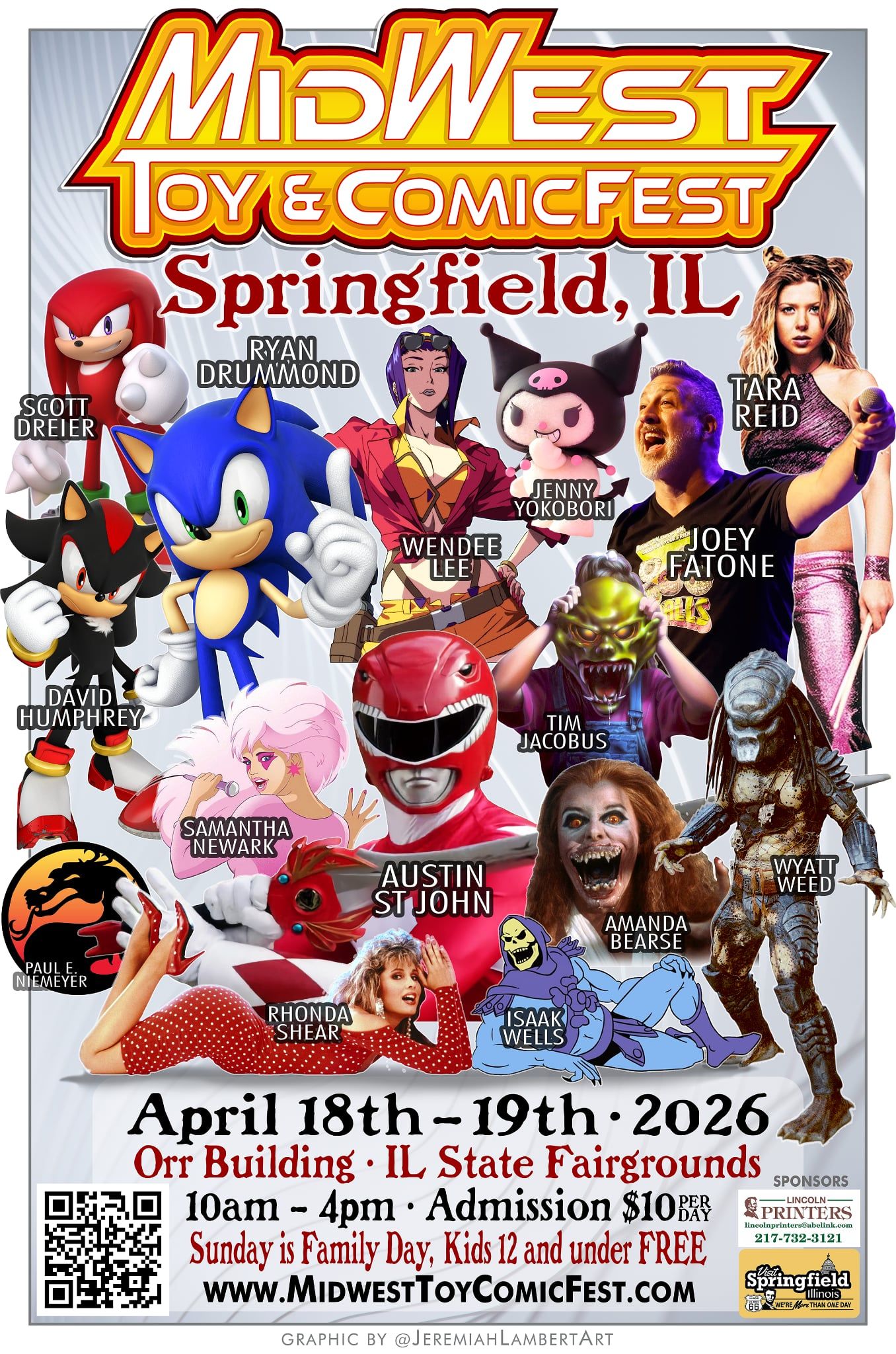 Midwest Toy and Comic Fest Facebook ad: Springfield Comic-Con 2 will be taking over the…