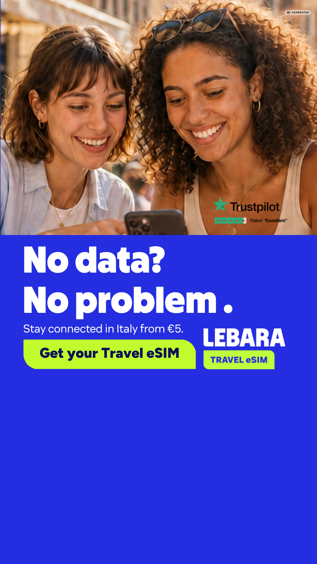 Lebara Travel Facebook ad