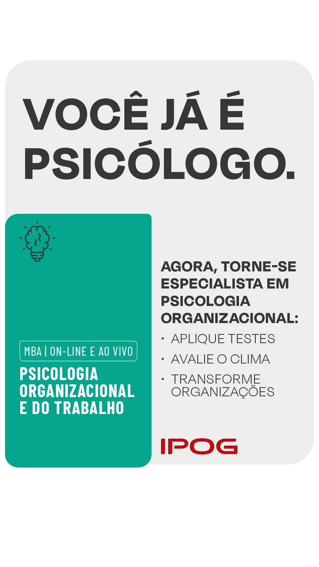 IPOG Facebook ad from Feb 13, 2026