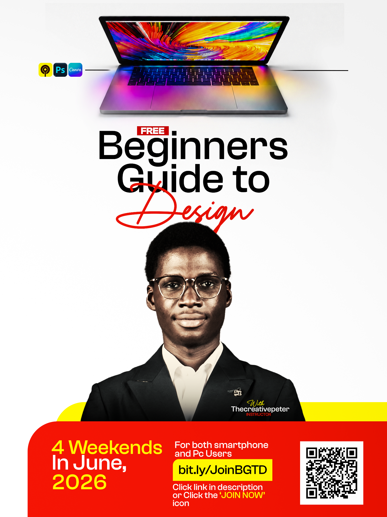 The Creative Academy Facebook ad: Chat with us