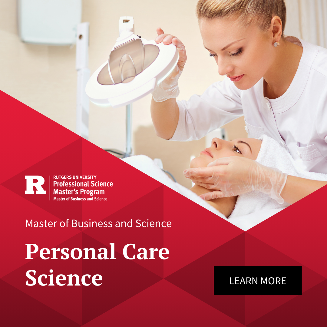 Rutgers Master of Business and Science Facebook ad