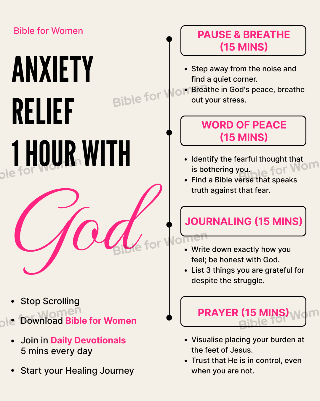 Bible for Women Facebook ad