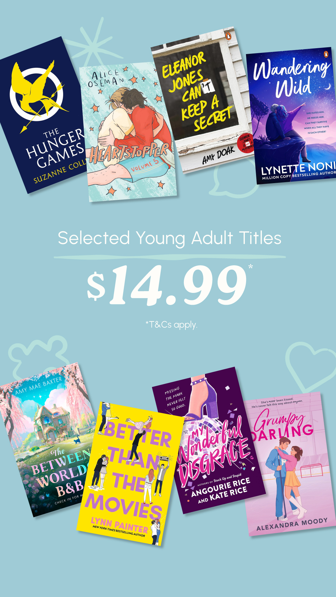 Booktopia Facebook ad