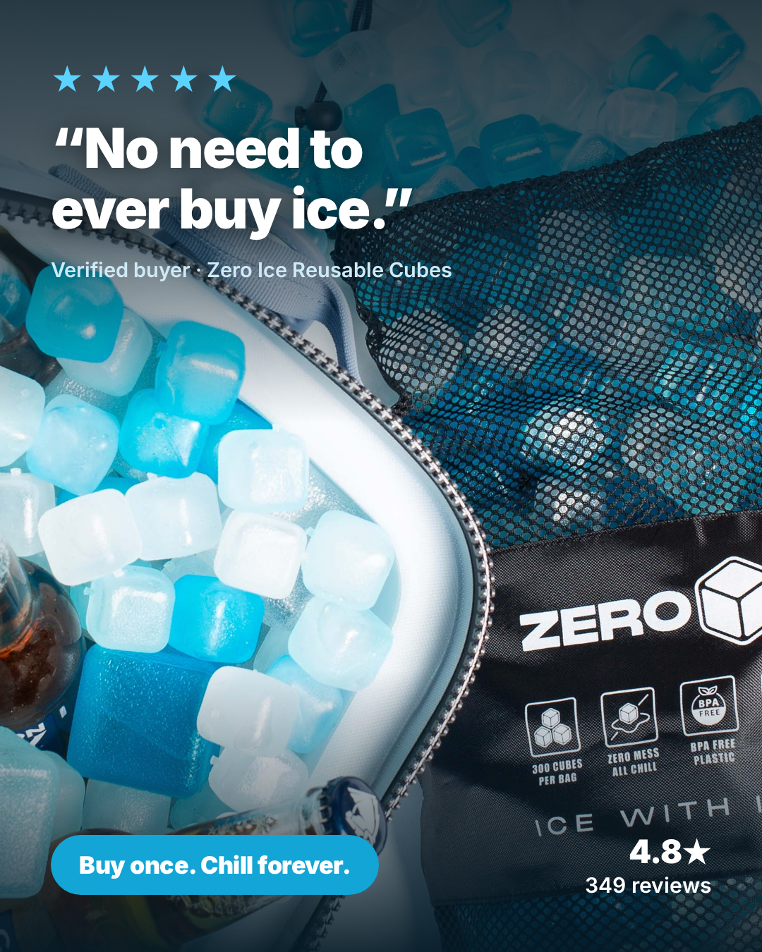 ZERO ICE Facebook ad