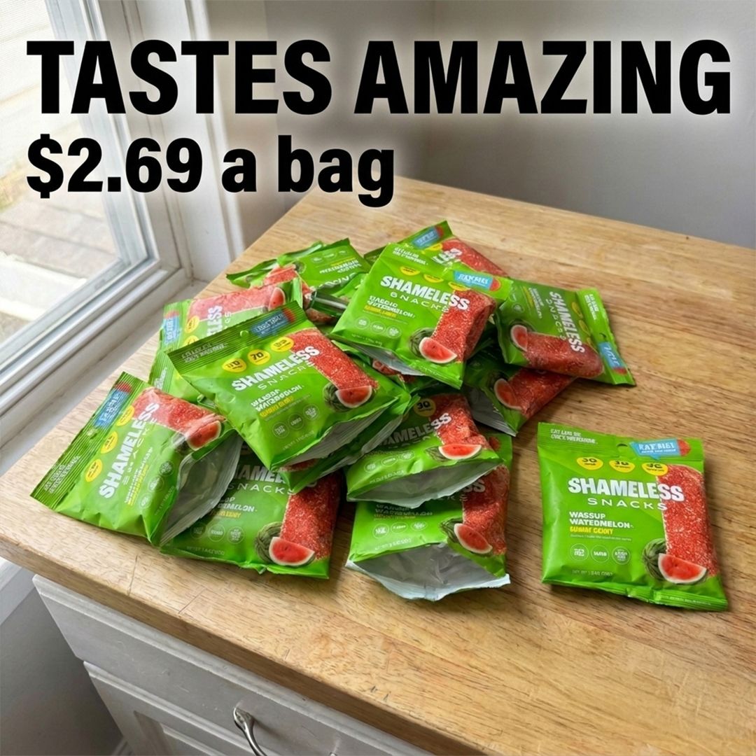 Shameless Snacks Facebook ad