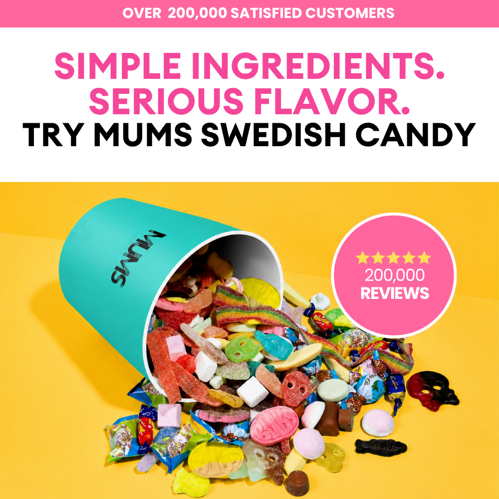 Mums - The Swedish Candy Co. Facebook ad