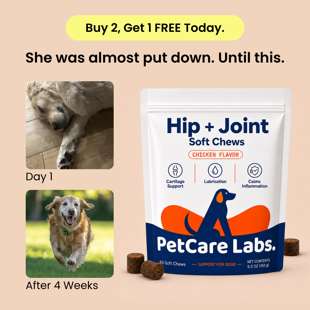 PetCare Labs Facebook ad: Buy 2, Get 1 Free