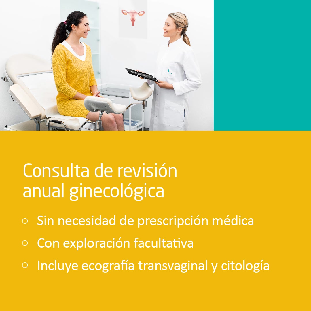 quirónsalud Facebook ad: Revisión anual ginecológica