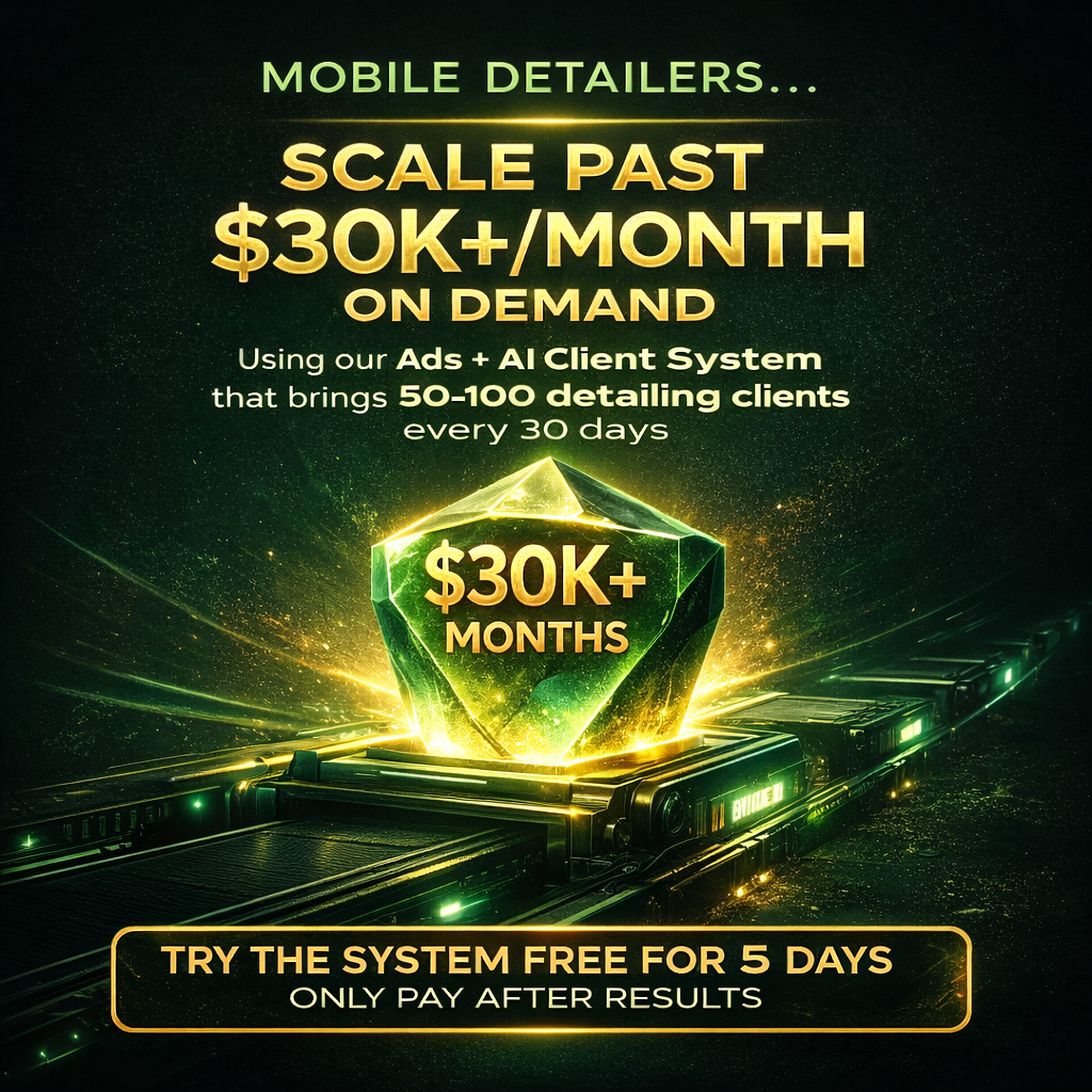 Rocket Detailer Facebook ad