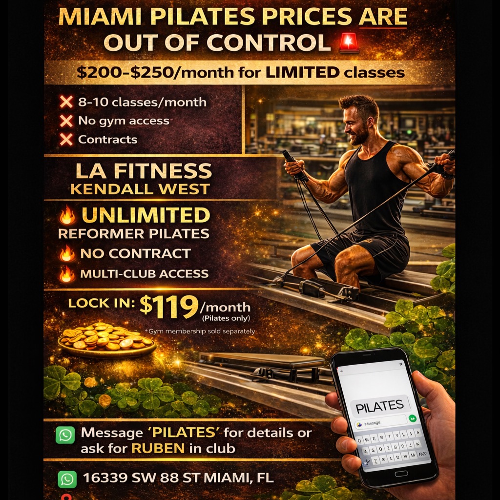 LAFitnessMiami Facebook ad
