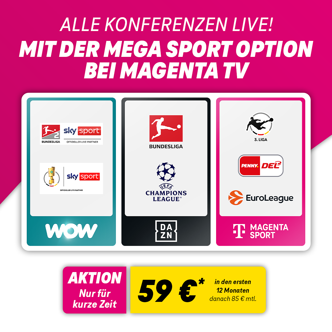 Telekom Shop Facebook ad: Einfach alles drin!