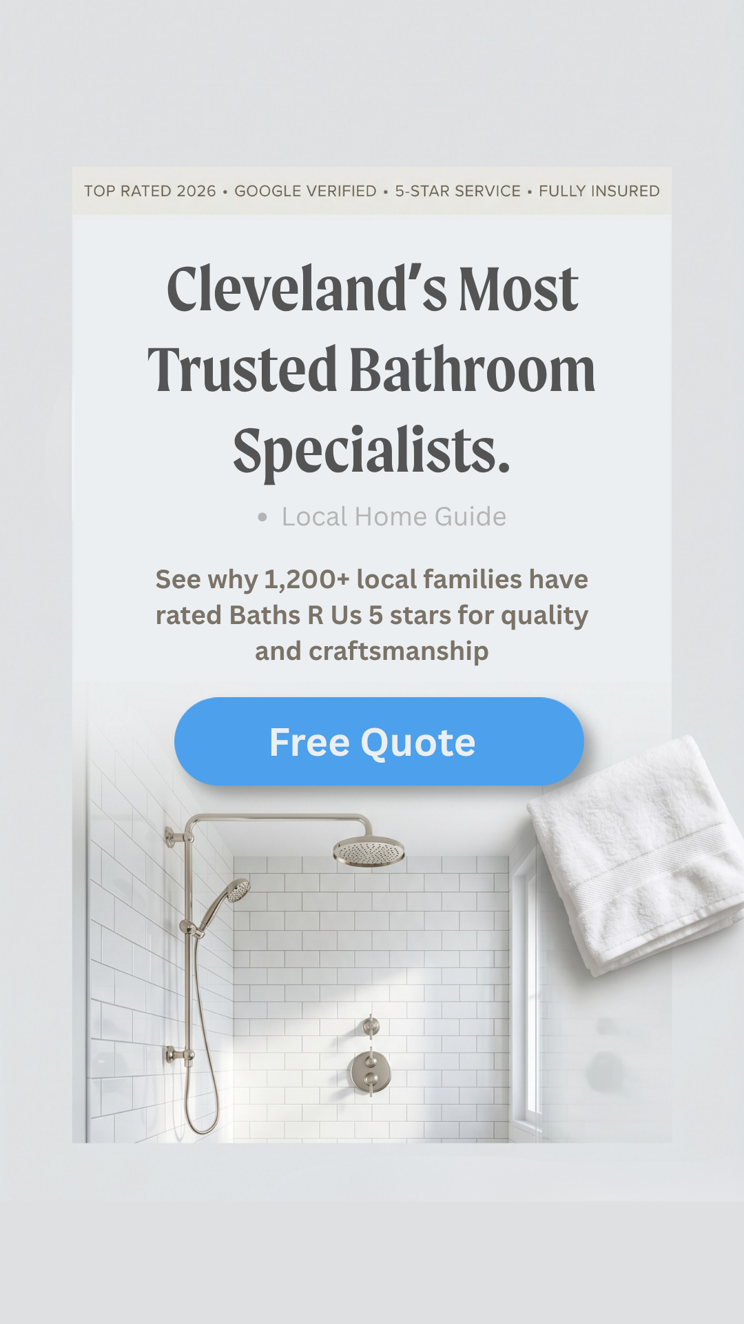 Baths R Us Facebook ad