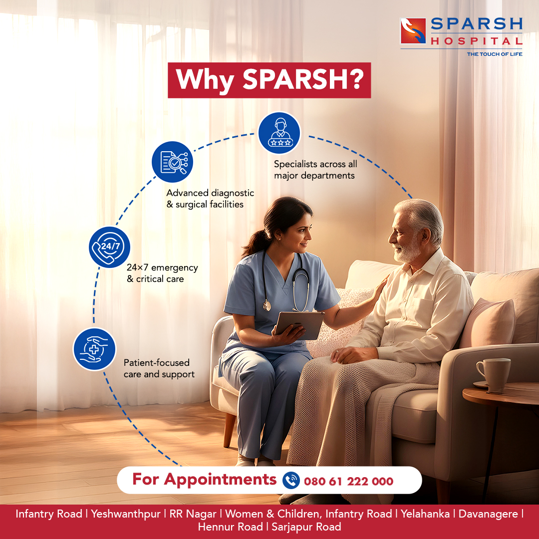SPARSH Hospital, Bangalore Facebook ad