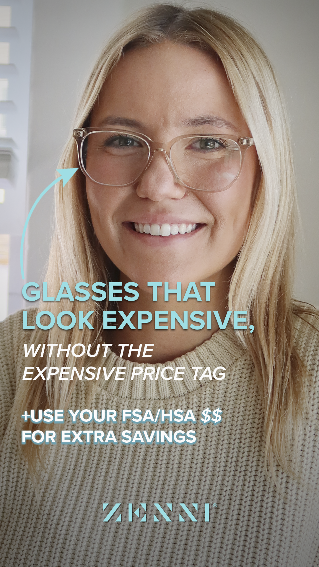 Zenni Optical Facebook ad