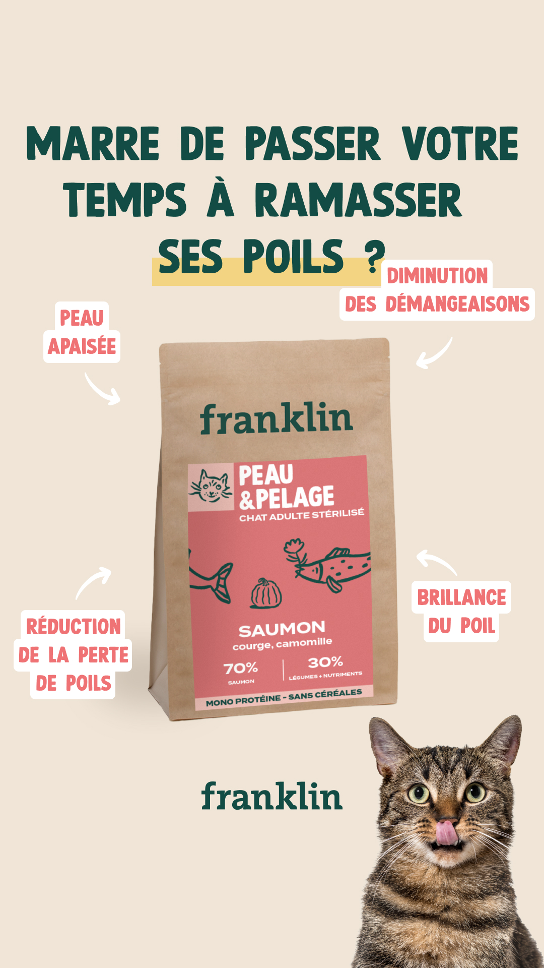 Franklin Pet Food Facebook ad