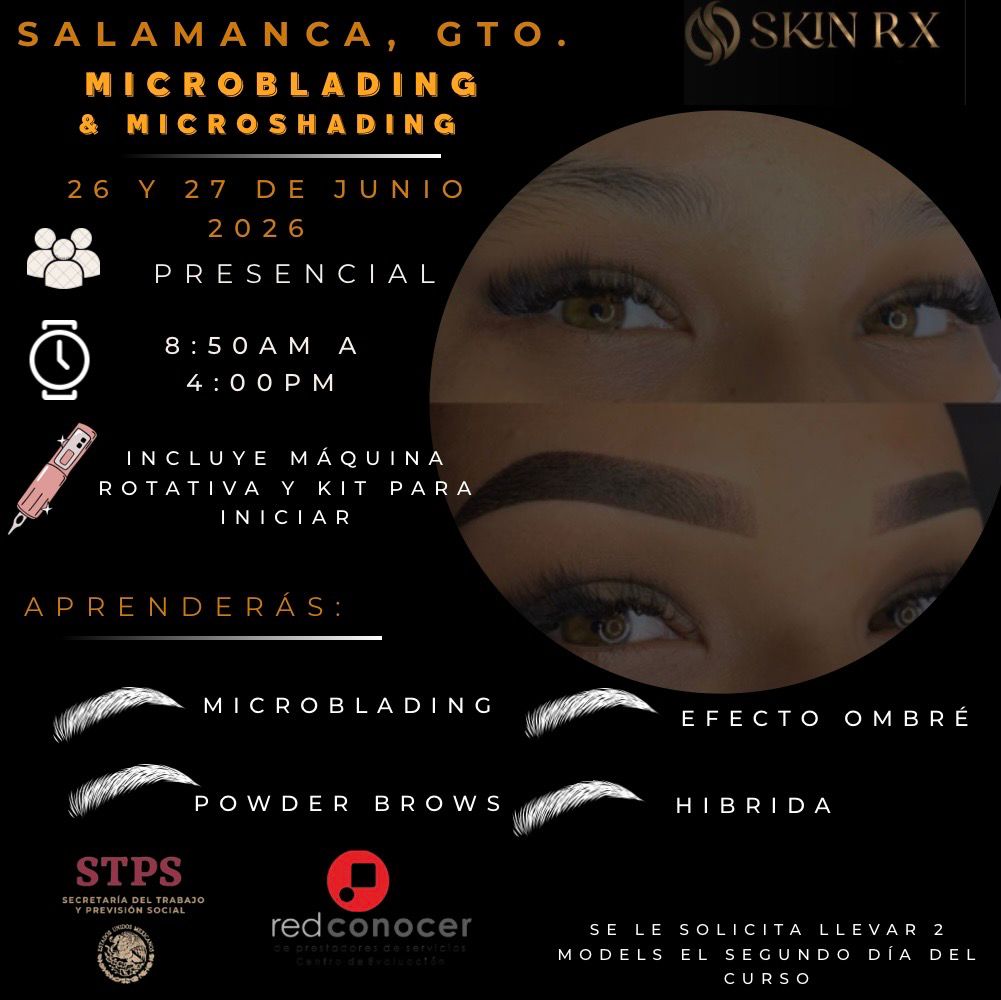 Micropigmentacion Mx Facebook ad: Salamanca, Guanajuato 26 y 27 de junio de…