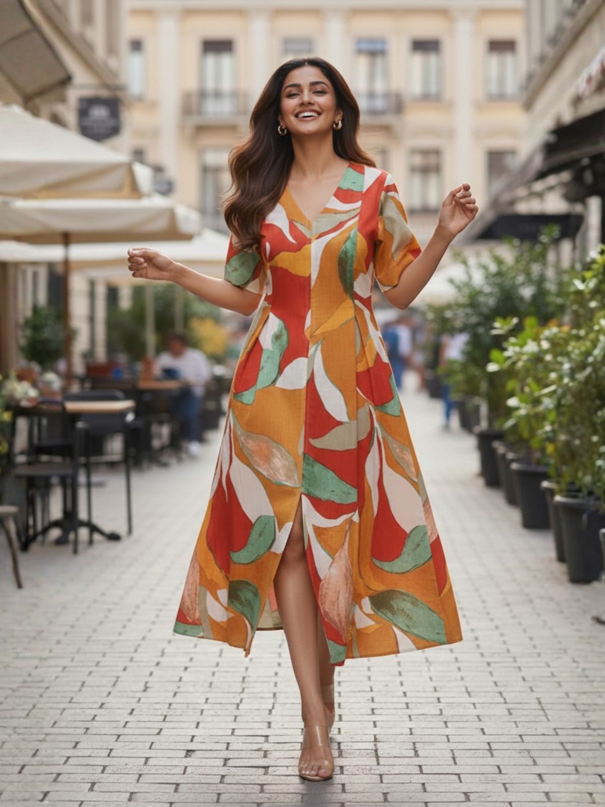 Flourish Facebook ad: Looking for the perfect spring dress?