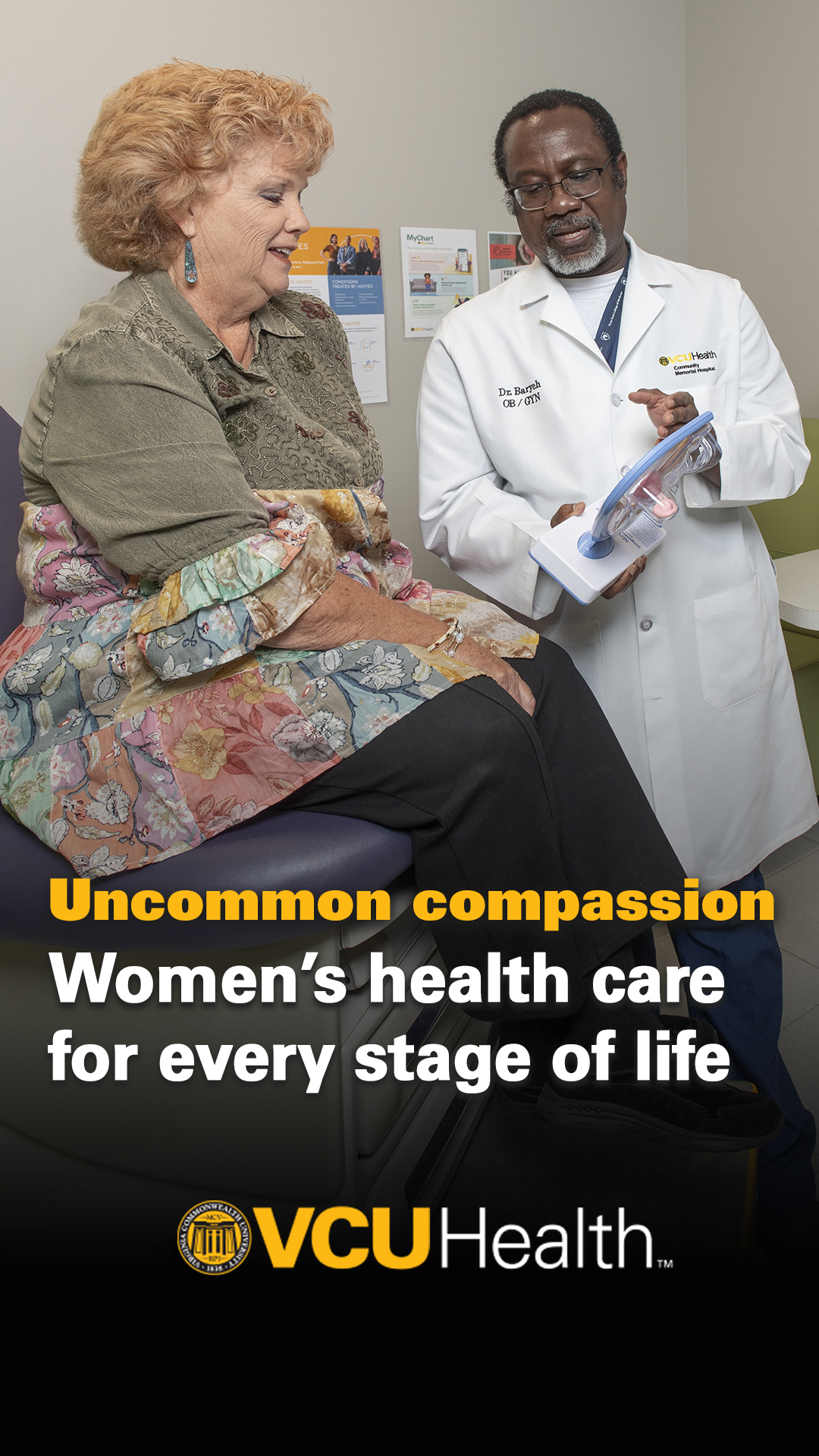 VCU Health Community Memorial Hospital Facebook ad from Mar 1, 2026