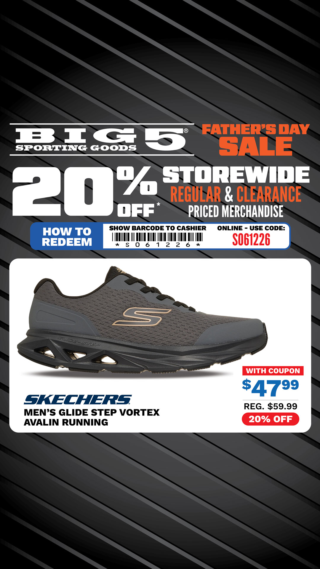 Big 5 Sporting Goods Facebook ad