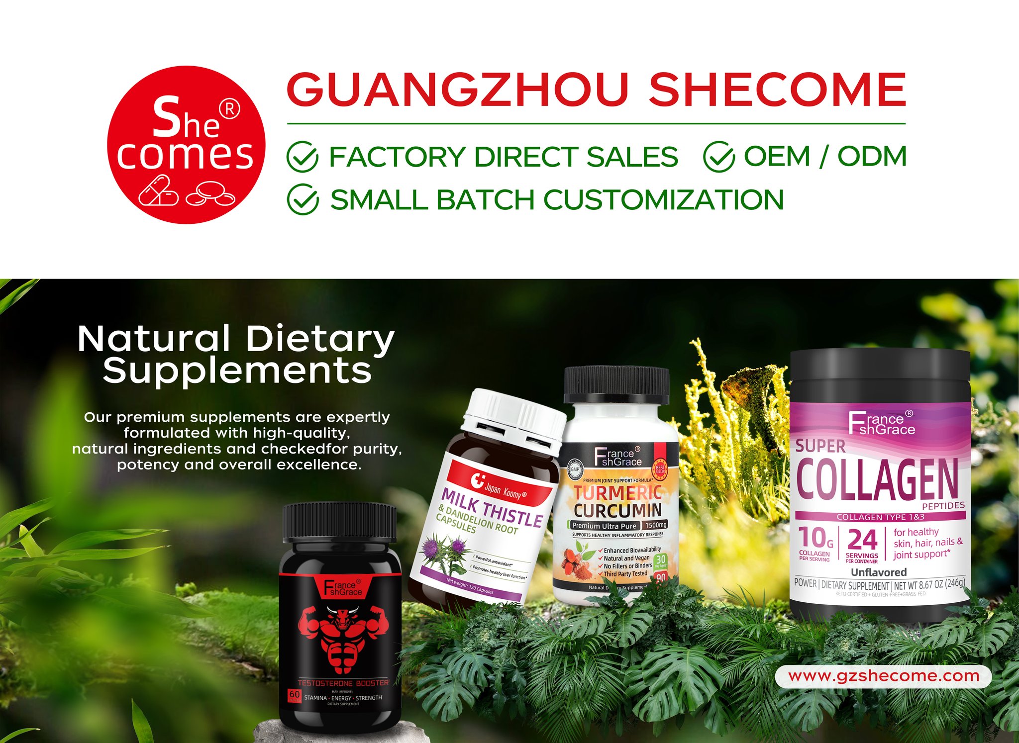 SheCome Facebook ad: Collagen Peptides
