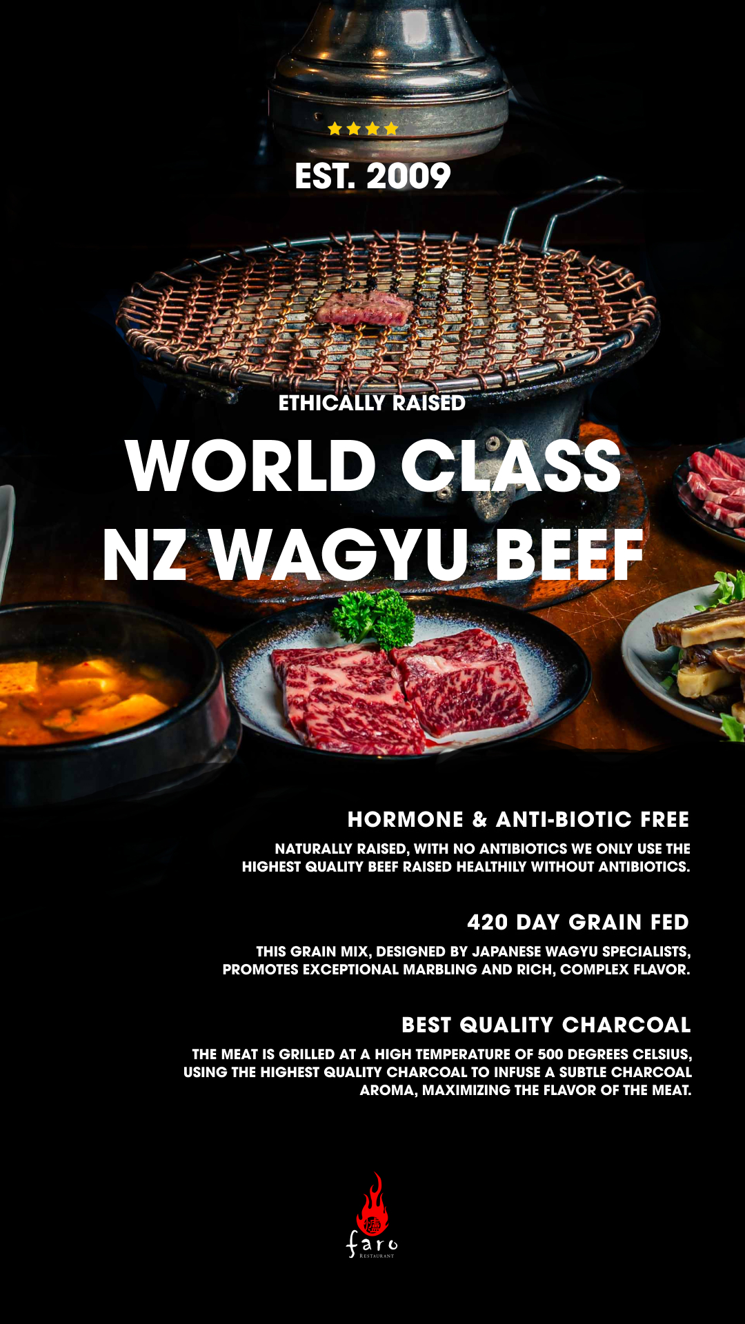 Faro Korean Restaurant Facebook ad