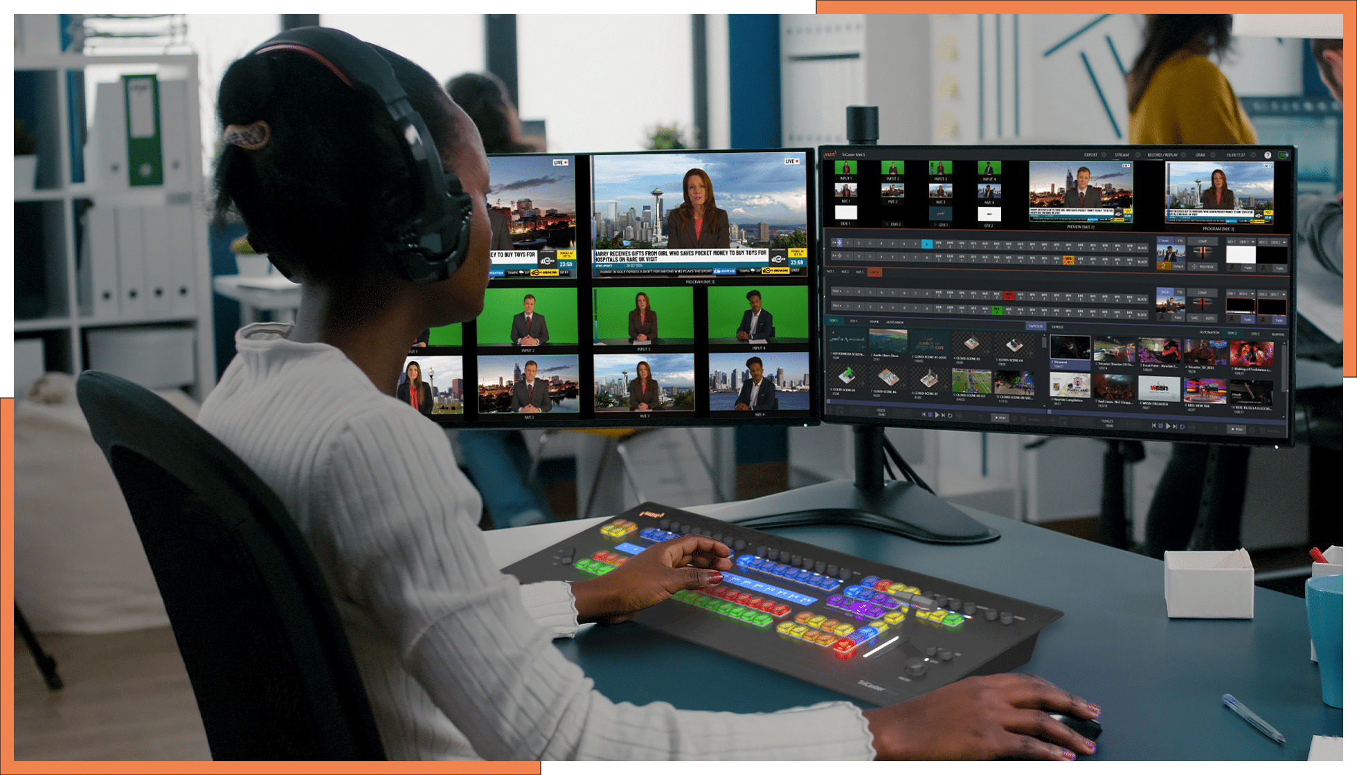 Vizrt Facebook ad: Master the art of live streaming: Download our latest ebook