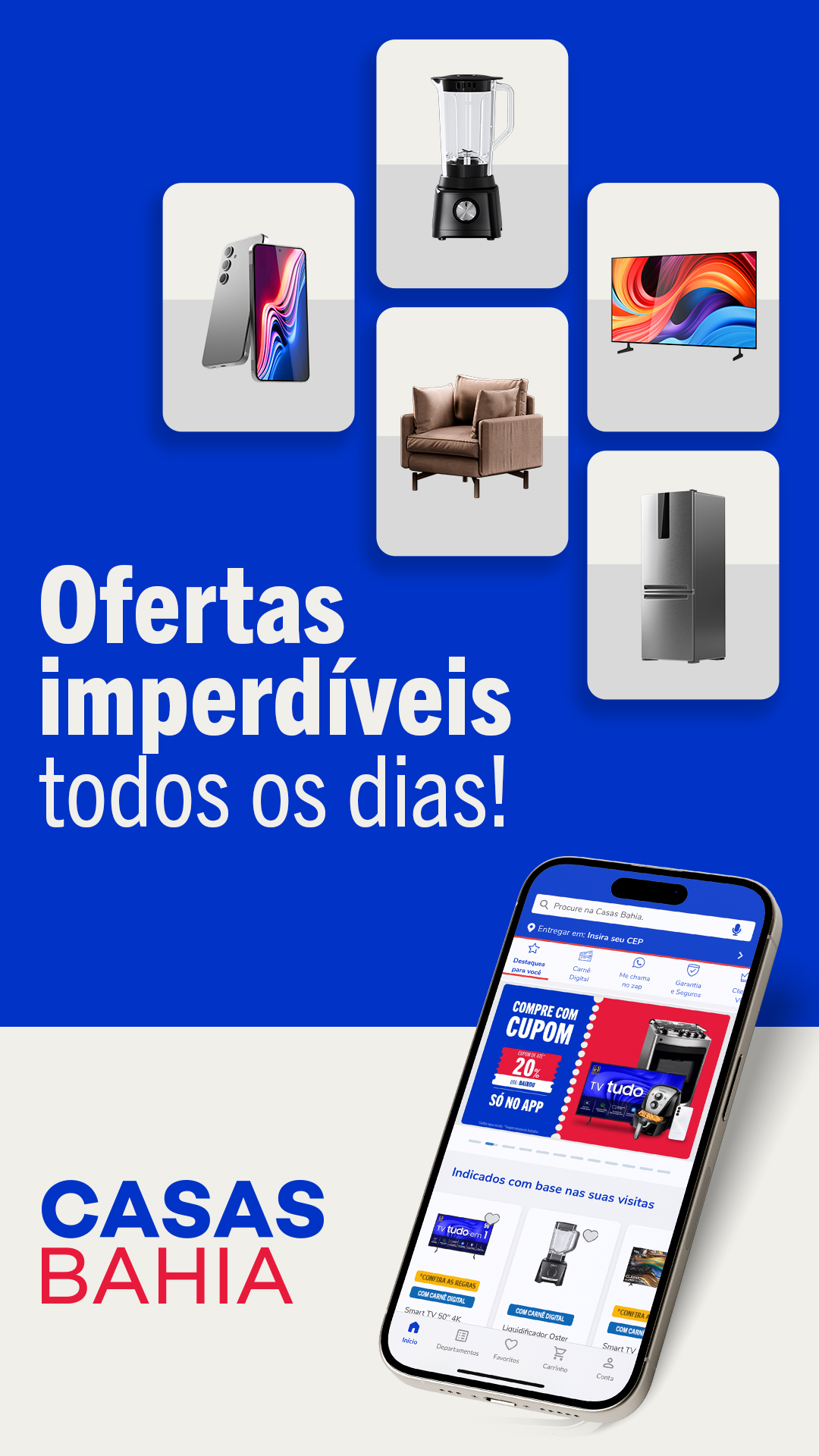 Casas Bahia Facebook ad