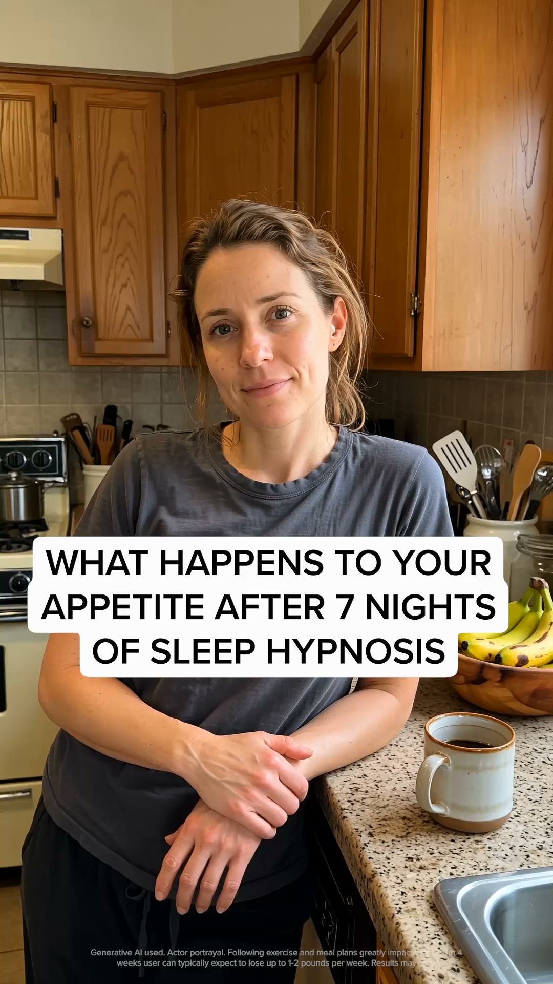 Kure for Hypnotherapy Facebook ad: Press play. Close your eyes. Change everything