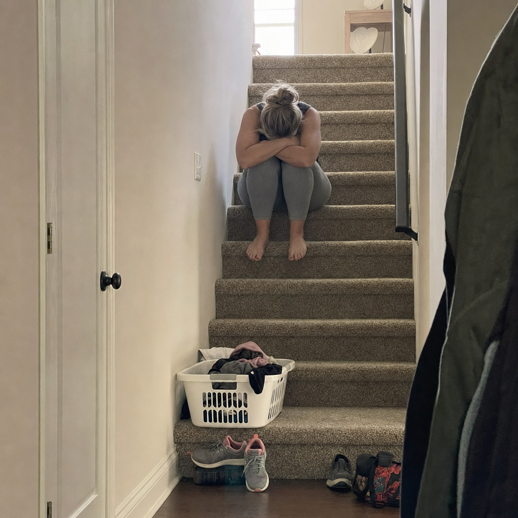 Cassie McCarthy Facebook ad: My sister's perimenopause hair loss stopped in 3 months…