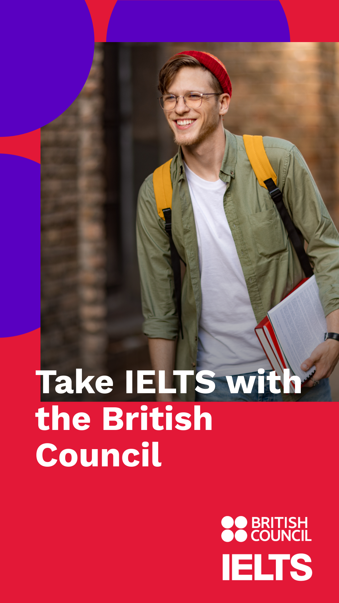 British Council Norway Facebook ad: IELTS One Skill Retake