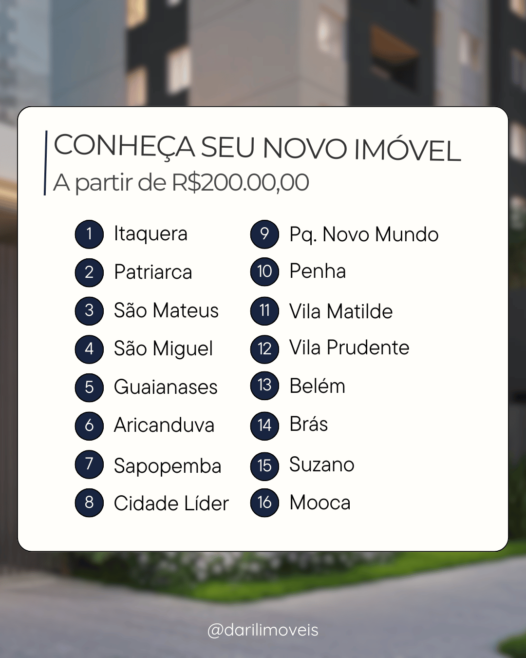 Daril Imóveis Facebook ad from May 23, 2025