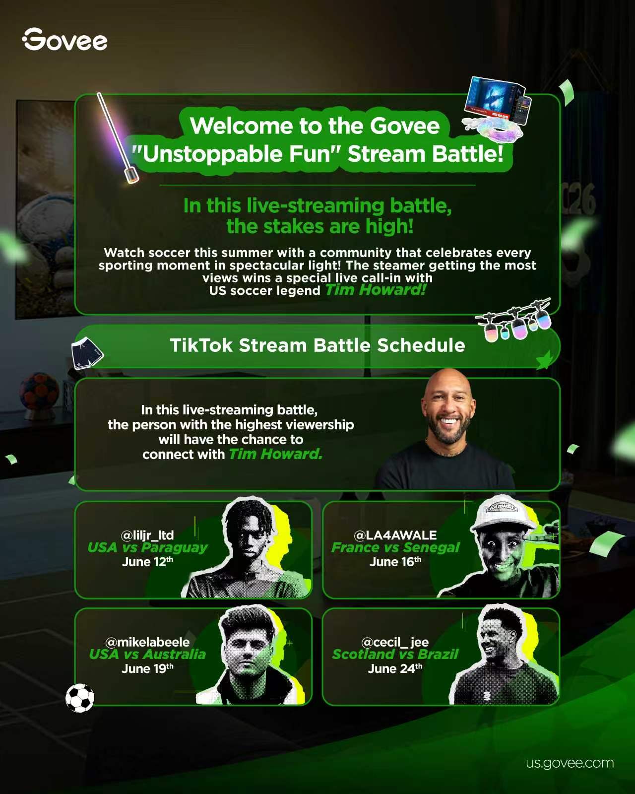 GOVEE Facebook ad