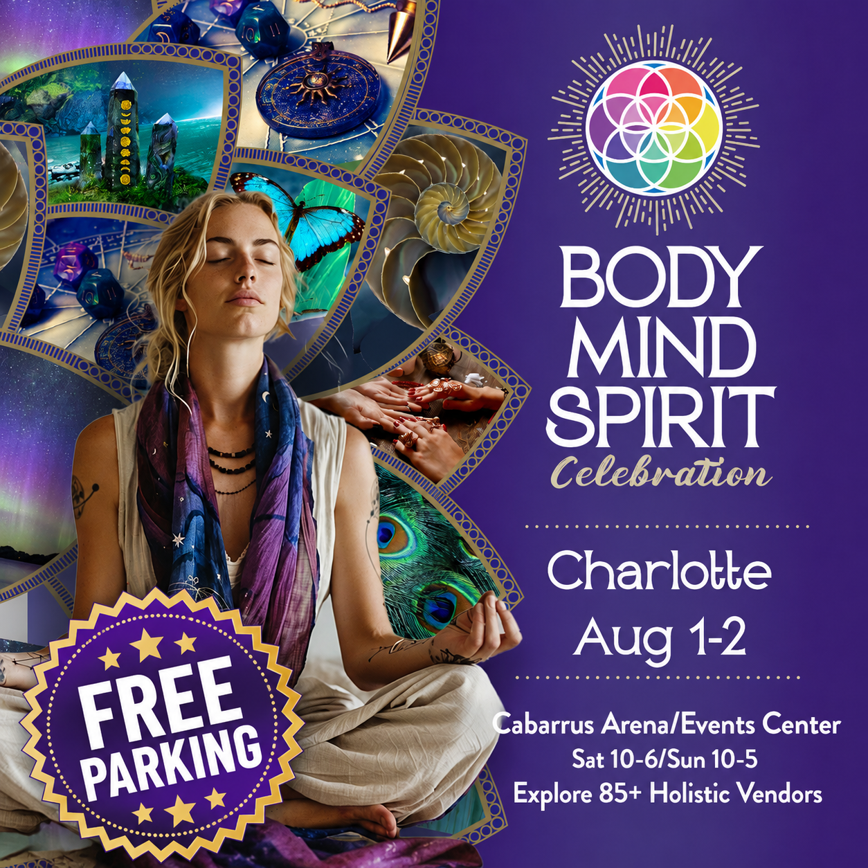 Body Mind Spirit Expo Facebook ad