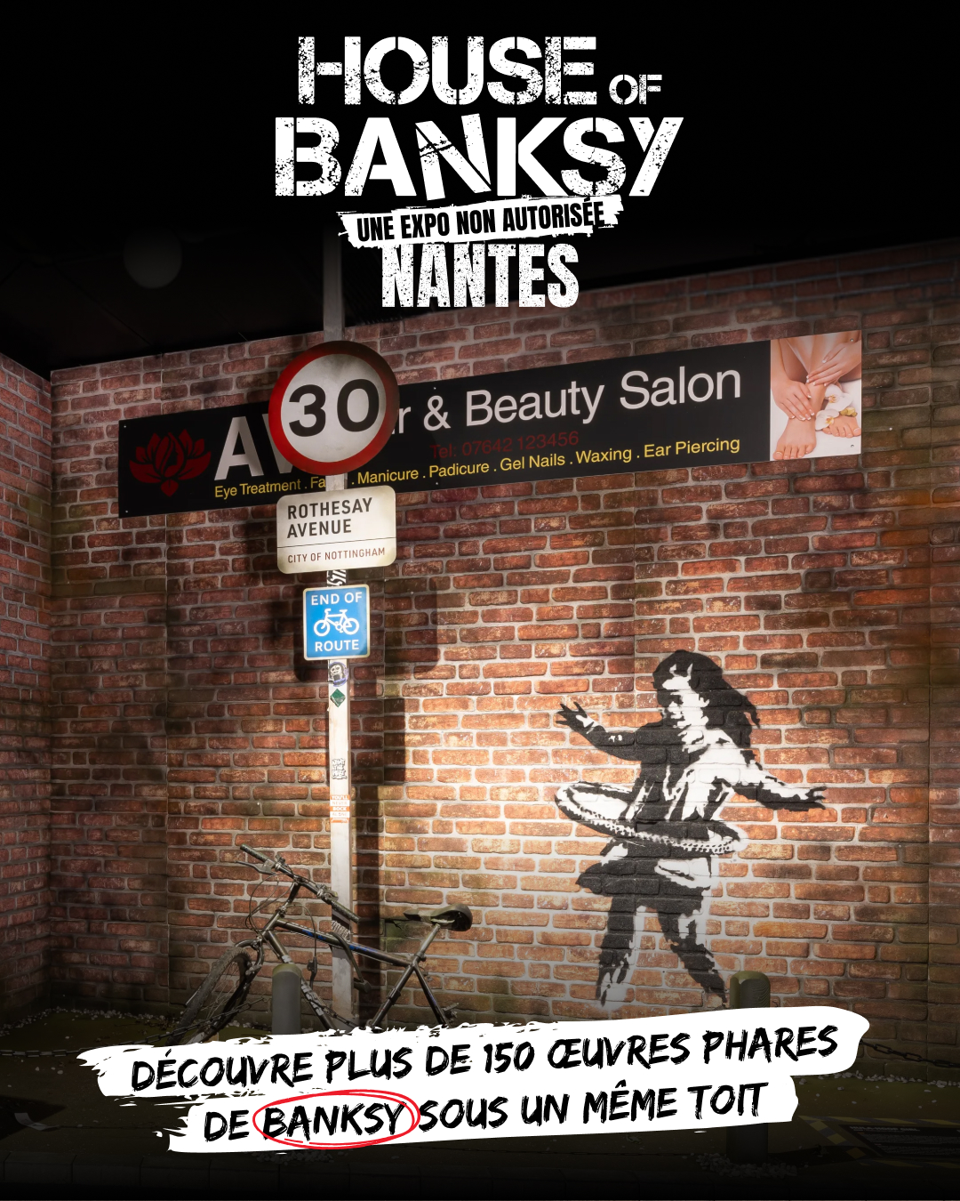 House of Banksy - An Unauthorized Exhibition Facebook ad from Jul 9, 2026