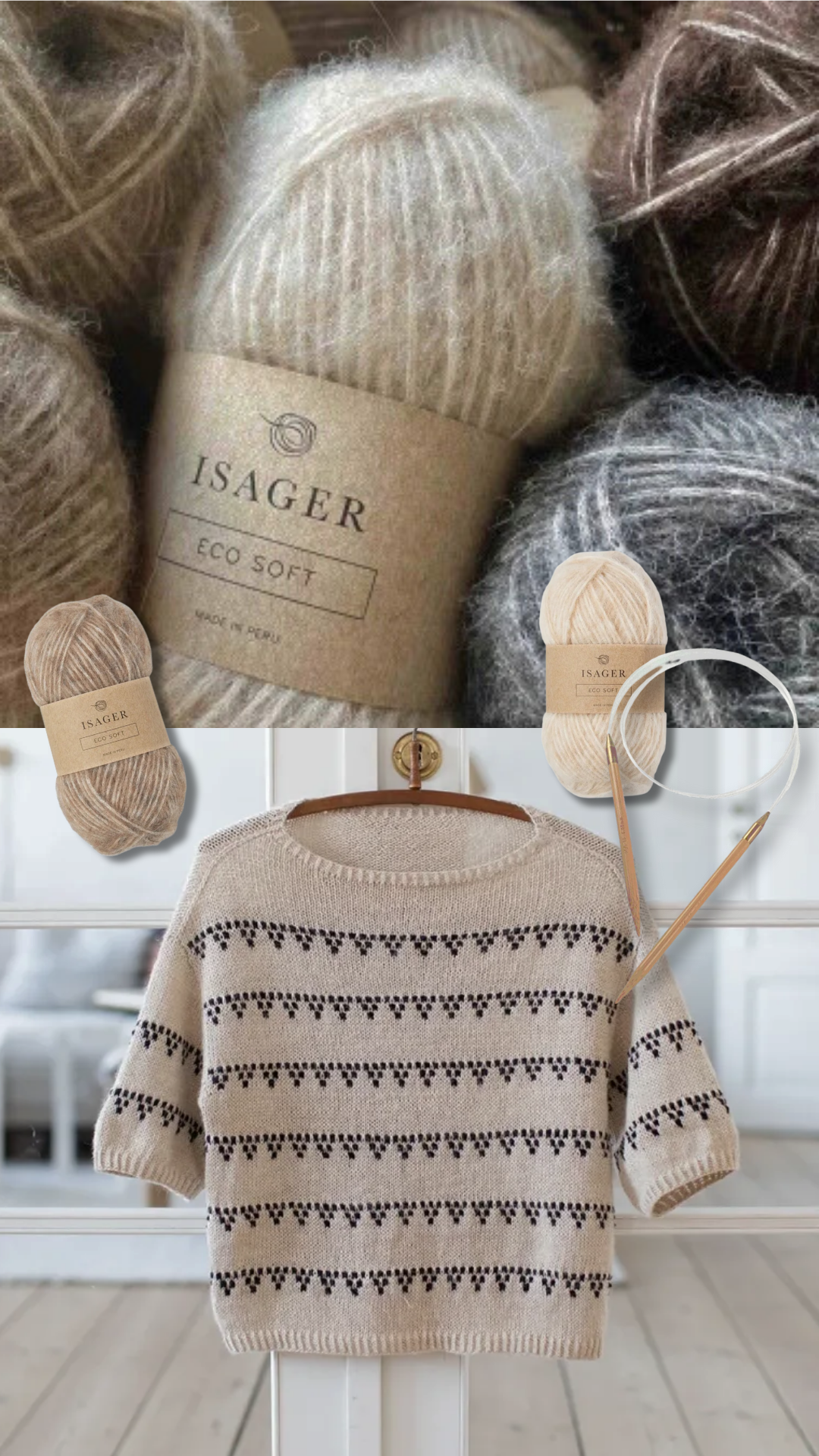 Knitter's Delight Facebook ad