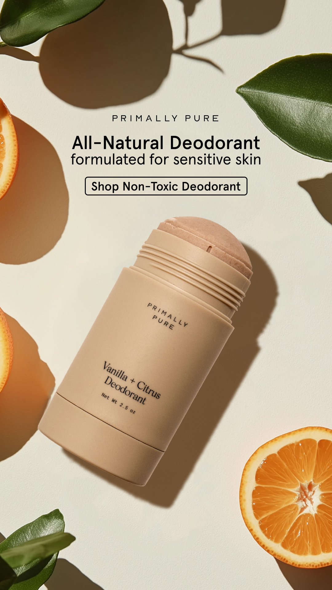 Primally Pure Skincare Facebook ad