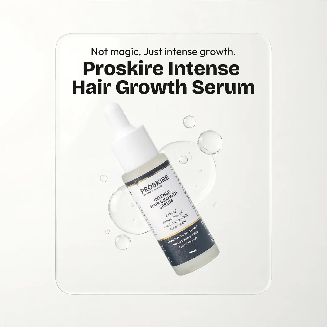 Proskire Facebook ad: Hair Growth Serum 30ml