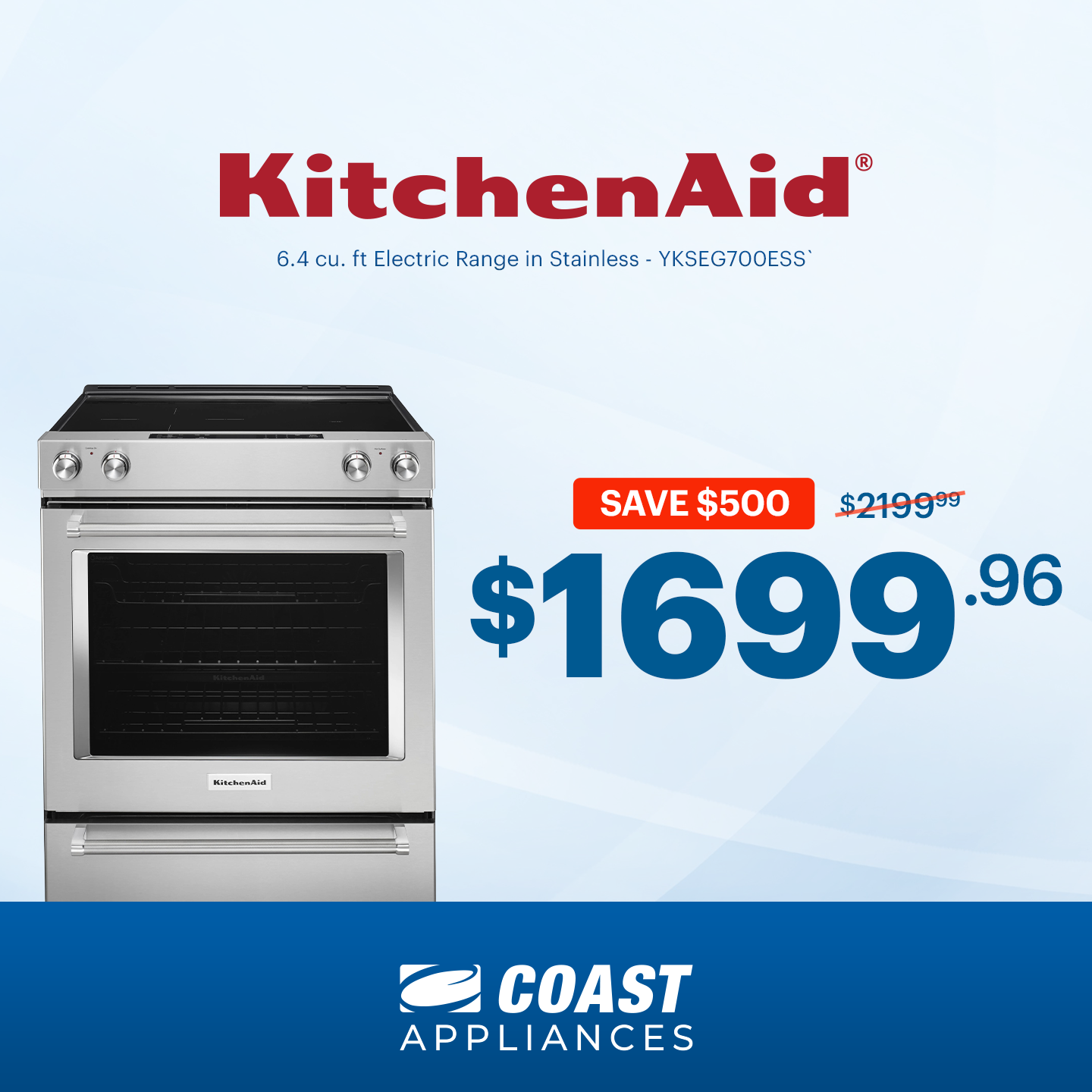 Coast Appliances Facebook ad
