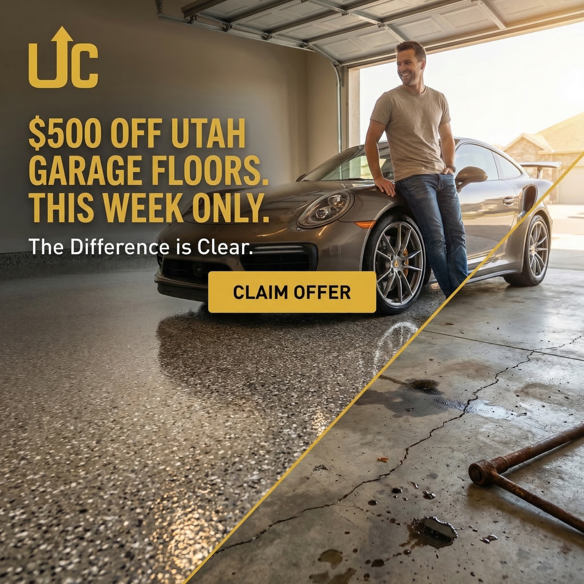 Upscale coatings Facebook ad: Get a FREE quote today, no obligation.