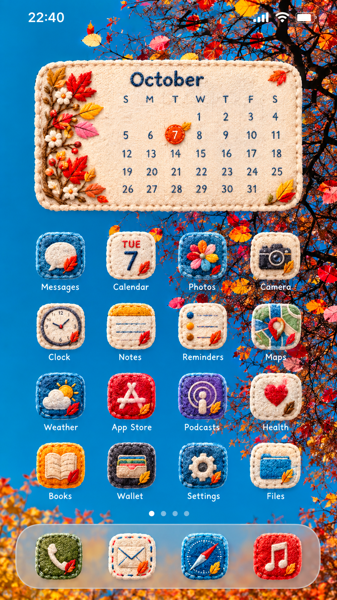 FleurScreen Facebook ad: Make every unlock feel prettier
